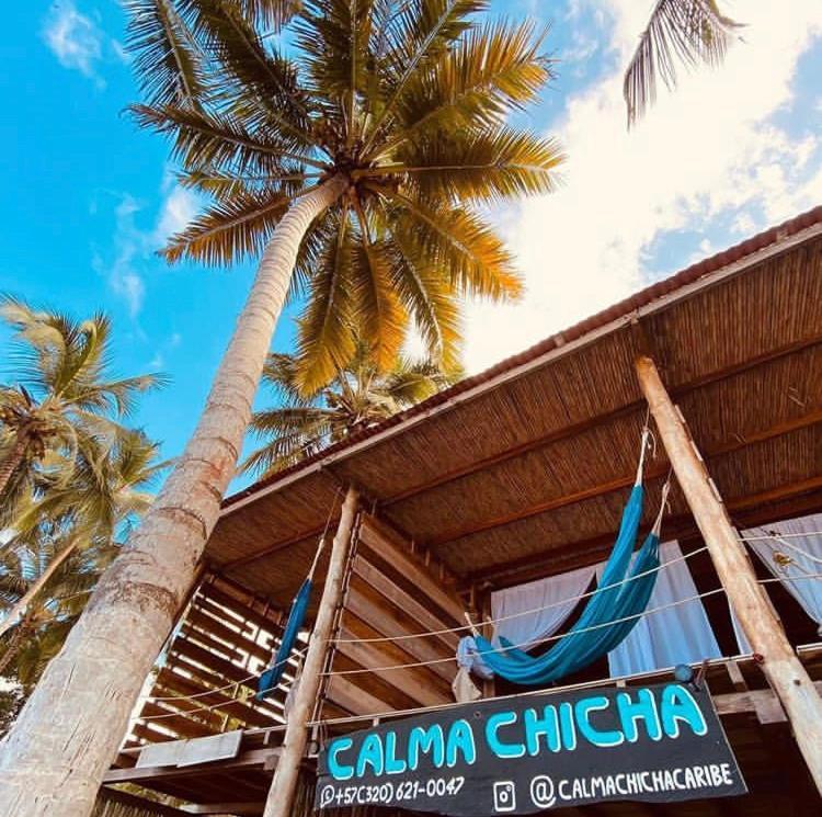 Calma Chicha Hostel Guachaca Exterior photo